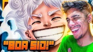 O BEAT FICOU INCRIVEL !! React LUFFY - GEAR 5 ‍️| (One Piece) ‹ Ine Games ›