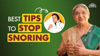 How to stop snoring | Snoring remedies | Snoring remedies which works | Natural ways to stop snoring