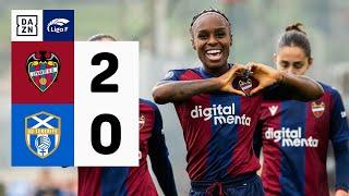 Levante UD vs Costa Adeje Tenerife (2-0) | Resumen y goles | Highlights Liga F