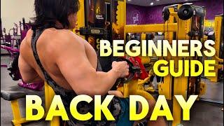 Planet Fitness Back Machines | Beginner | How to use them, lat pulldown machine, seated cable row