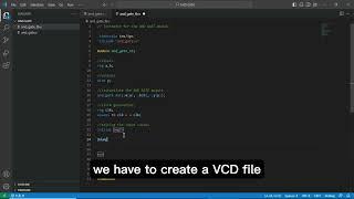 AND GATE   verilog code, testbench and simulation using gtkwave