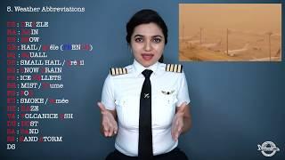 METAR Weather Report with Capt. Neha Thakare - AVIATION METEOROLOGY