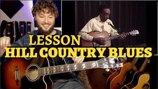 RL Burnside (Skinny Woman) guitar lesson with tabs...