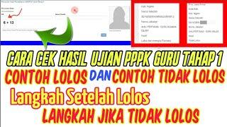 LIVE Cara Cek Hasil Seleksi PPPK Tahap 1 2021 di Link Pengumuman PPPK Guru 2021 & Lulus P3K 2021