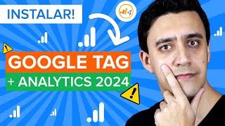 Como INSTALAR o Google ANALYTICS e TAG do GOOGLE no Tag Manager (2024)