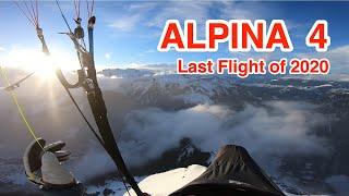 ALPINA 4 - LAST FLIGHT OF 2020 - PARAGLIDING