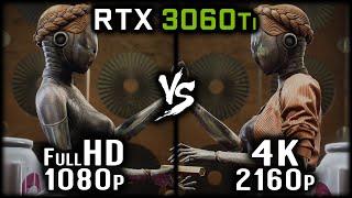 Atomic Heart 1080p vs 4K | Full HD vs Ultra HD | 1080p vs 2160p - RTX 3060 Ti