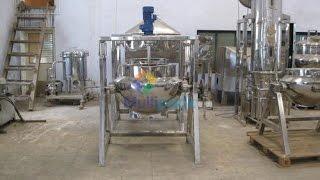 Starch Paste Kettle, Jacketed SS Kettle, Jacketed Paste Kettle machine