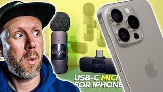 Amazing USB-C Mic for the NEW iPhone 15!