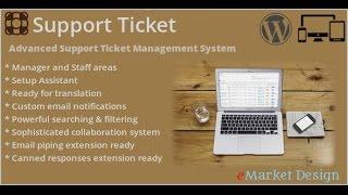 Support Ticket - WordPress Support Ticket System