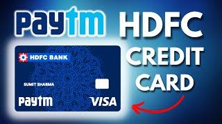 PAYTM HDFC Bank CREDIT CARD