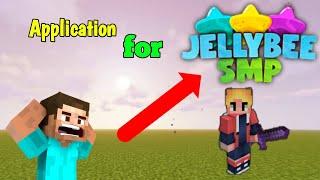 Application for joining jellybee SMP | @ReafHaha