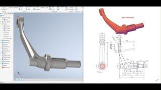 Inventor 2020 Tutorial #94 | 3D Modeling Advanced