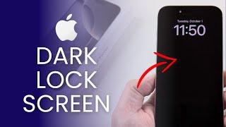 How To Make iPhone Screen Black When Locked! (Quick)