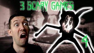 GoldenKnite Plays 3 Scary Games #4 