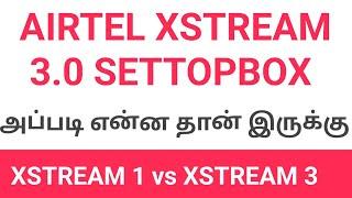 Airtel xstream 3.0 settopbox tamil