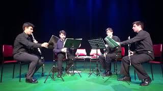 Tihomil Vidošić: Tri Scherza / Tre Scherzi - Zadar clarinet quartet