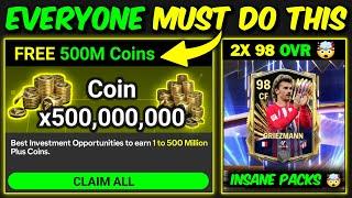 OMG 2X 98 OVR Players [Insane Luck], FREE 500 Million Coins  | Mr. Believer