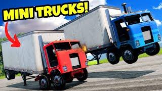 We Raced the WEIRDEST Semi Trucks in BeamNG Drive Mods!