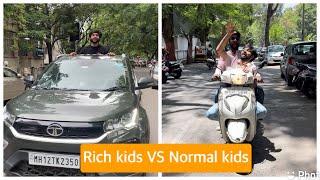 Rich kids for no reason  wait for the end | rich kids vs normal kids | danny pandit | #shorts