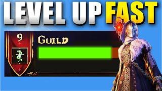 Throne and Liberty How to Level Up Guild Level XP FAST (Guild Contracts & Donations)