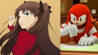 Knuckles rates Tsundere crushes