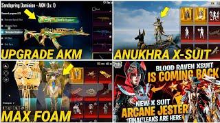  OMG! Anukhra X-Suit 3D Leaks | Pharaoh & Iridescence X-Suit New Level Reveal |PUBG Mobile