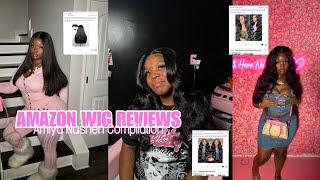 Amazon Wig Reviews From Amiya Nushén  | COMPILATION  | Commentary  | HONESTY 