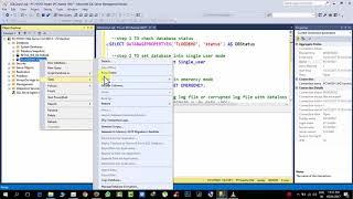 SQL Server Database Status Online, offline, Suspect, standby, Emergency