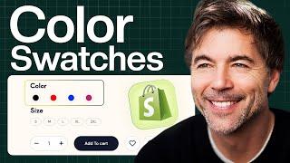 How to Add Shopify Color Swatches on Product Page (2025) | Complete & Easy Tutorial for Beginners