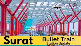 Surat Bullet Train Station | #gujarat | #4k | #rslive