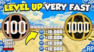 How to LEVEL UP SUPER FAST SOLO in GTA 5 Online! (OVER 18,000 RP Every 5 Minutes!)