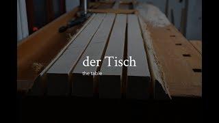 der Tisch (1) - Grobzuschnitt der Stollen