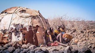 Living in a House of Sticks and Skin - The Amazing Turkana Goatskin House