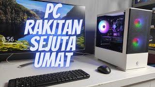 RAKITAN PC 10 JUTAAN WITH INTEL GEN 10 | PC BUILD TIME LAPSE