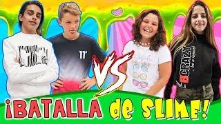 Ruleta de SLIME CHICOS VS CHICAS con Ariann Music y César Abril. ¡¡VOTA TU Slime FAVORITO!!