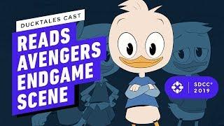 DUCKTALES Voice Actors Read ENDGAME Scene In-Character - Comic Con 2019