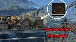 beast claws blueprint location in dying light 2