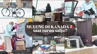 MULUNG DI KANADA SAAT TURUN SALJU??! #mulung