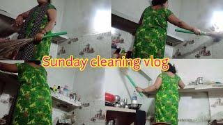 sunday cleaning vlog/ indian housewife morning kitchen cleaning vlog /deep cleaning vlog/morning /