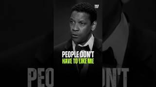 People Don't Have To Like Me #motivation #denzelwashington #motivationalspeech #success