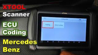 Mercedes Benz car ECU Coding with XTOOL Scanner / How to do ECU Coding with XTOOL IP819TP, D8, etc