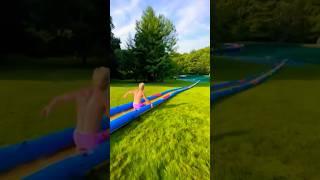 Testing worlds biggest SLIP N SLIDE!!