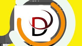 Letter D Logo Design | Adobe Illustrator | Round2Learning