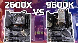 Intel i5 9600K vs AMD Ryzen 2600X