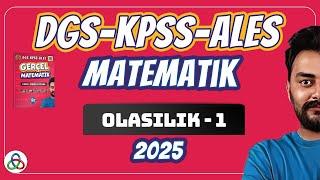 Olasılık | 1. Video | YKS-DGS-KPSS-ALES Matematik | 2025 |