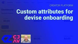 Custom attributes for devise onboarding - CreatorPlatform.xyz - Part 27