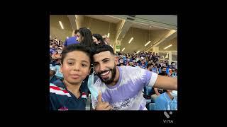 Meeting with my favorite fighter Adam Saleh