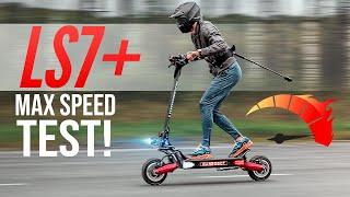 FASTEST SCOOTER EVER BY NANROBOT! LS7+ TOP SPEED TEST