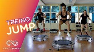 Aula completa de JUMP para queimar calorias! - Carol Borba